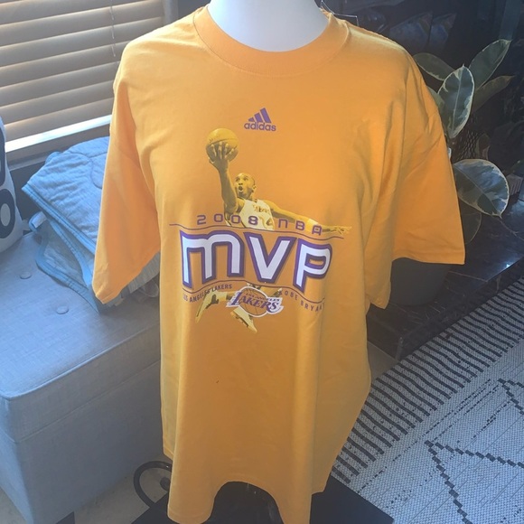 BNWT Kobe Bryant 2008 MVP T-Shirt by Adidas - Picture 1 of 10